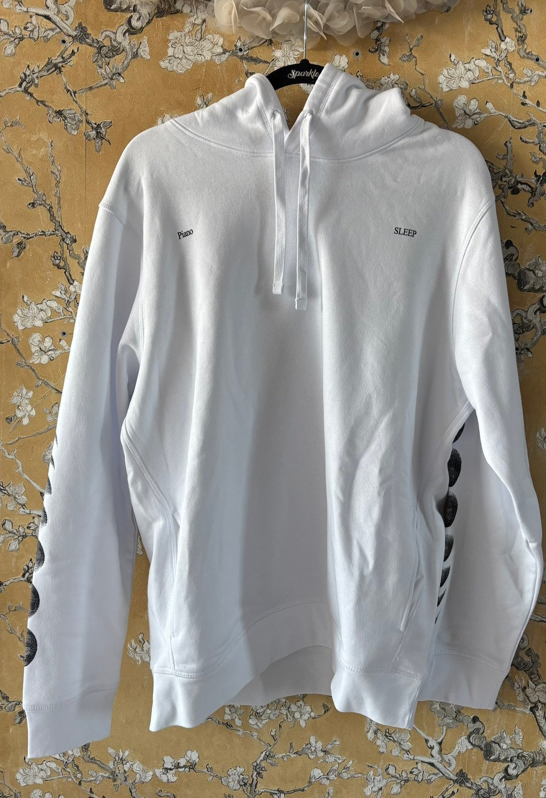 Max Richter SLEEP. Witte hoodie - Maat XL, Maat 52/54 (L), Onbekend, Wit, Nieuw
