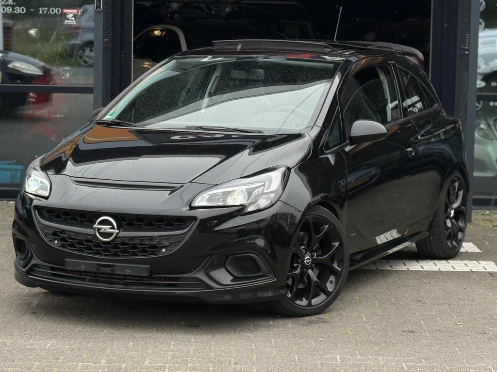 Opel Corsa 1.6 Turbo OPC PANO/RECARO/KW3/STUURVRM/STLVRM/PDC, Auto's, 1203 kg, Gebruikt, Zwart, 4 cilinders