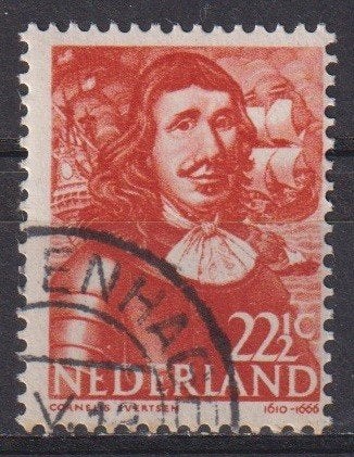 Nederland 418 Zeehelden (!) Cornelis Evertsen 's GRAVENHAGE, Postzegels en Munten, Verzenden, Gestempeld, Overige thema's