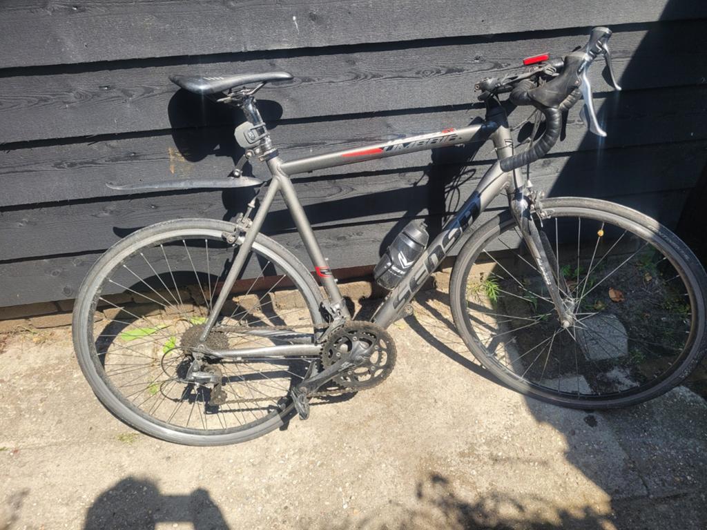 Wielrenfiets Sensa Umbria 85cm, Gebruikt, Velgrem, 15 tot 20 versnellingen, Ophalen