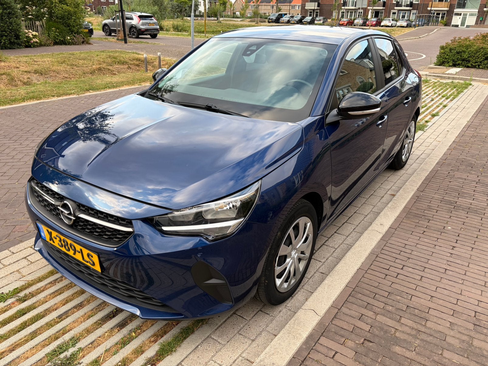 Opel Corsa 75pk 2020 Blauw 30.600 km, Auto's, Voorwielaandrijving, Zwart, 1199 cc, Blauw
