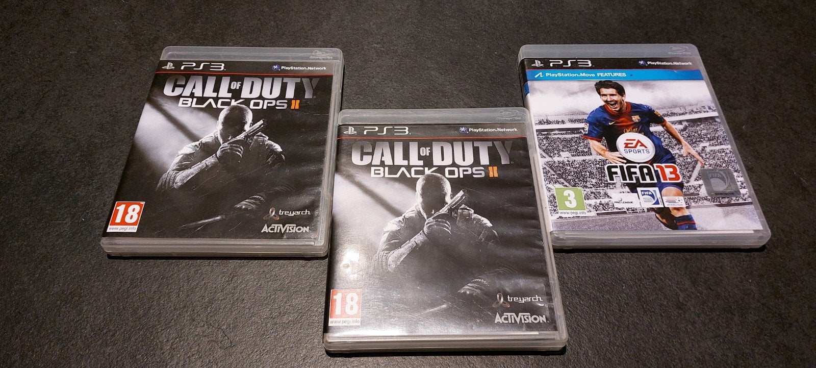 PS3 Spellen: Call of Duty Black Ops II en FIFA 13, Ophalen of Verzenden, Gebruikt, Vanaf 18 jaar