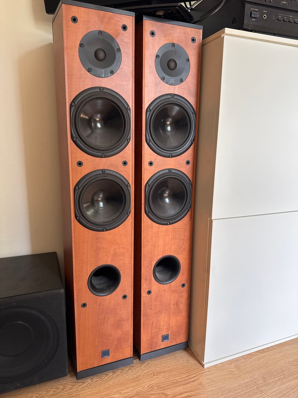 Dali Suite 2.5 Special Edition Vloerstaande Speakers, Zo goed als nieuw, 120 watt of meer, Front, Rear of Stereo speakers, Ophalen
