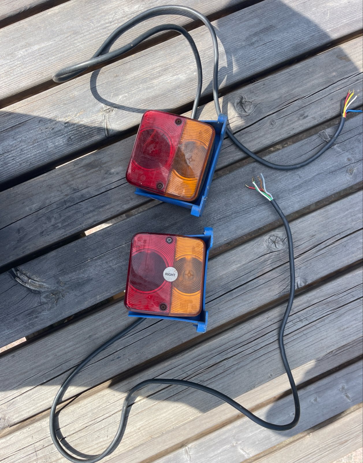 Aanhanger / trailer / caravan verlichting set, Ophalen of Verzenden, Gebruikt, Universele onderdelen