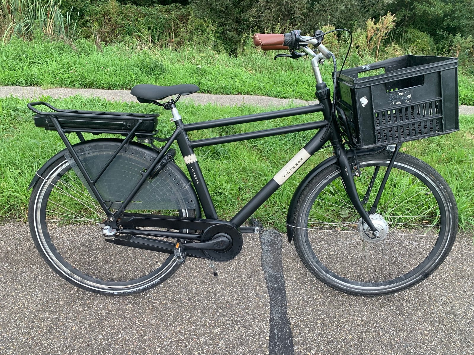 Victesse Atlas elektrische fiets - 57 inch, 9 standen, Fietsen en Brommers, Gebruikt, 55 tot 59 cm, 30 tot 50 km per accu, Ophalen