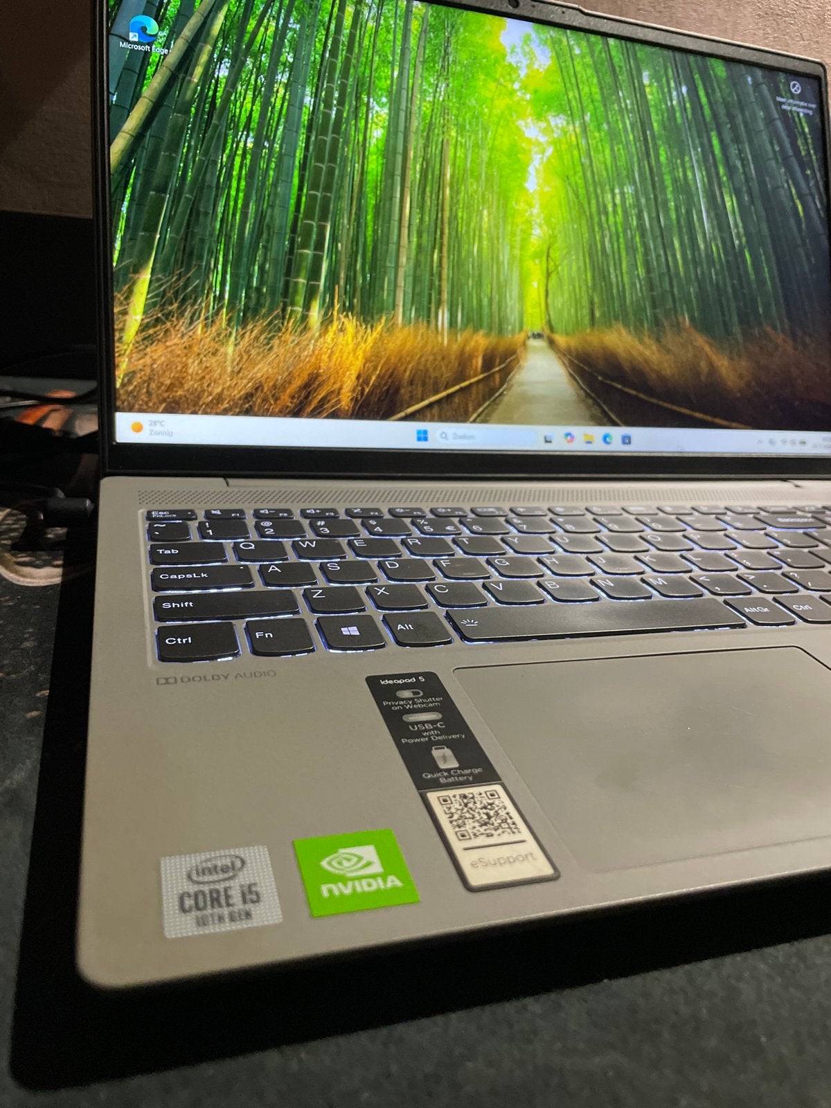 Lenovo IdeaPad 5 - intel i5, 8GB RAM,500GB SSD, Nvidia mx330, Gebruikt, 2 tot 3 Ghz, 8 GB, Ophalen of Verzenden
