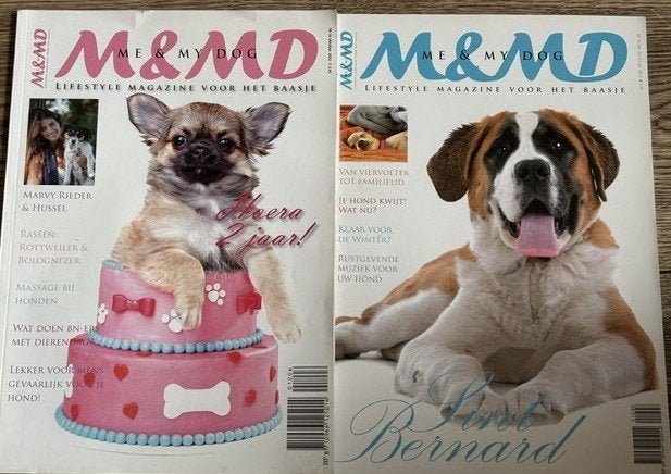 Me & My Dog is een glossy tijdschrift voor hondenbezitters, Dieren en Toebehoren, Ophalen of Verzenden