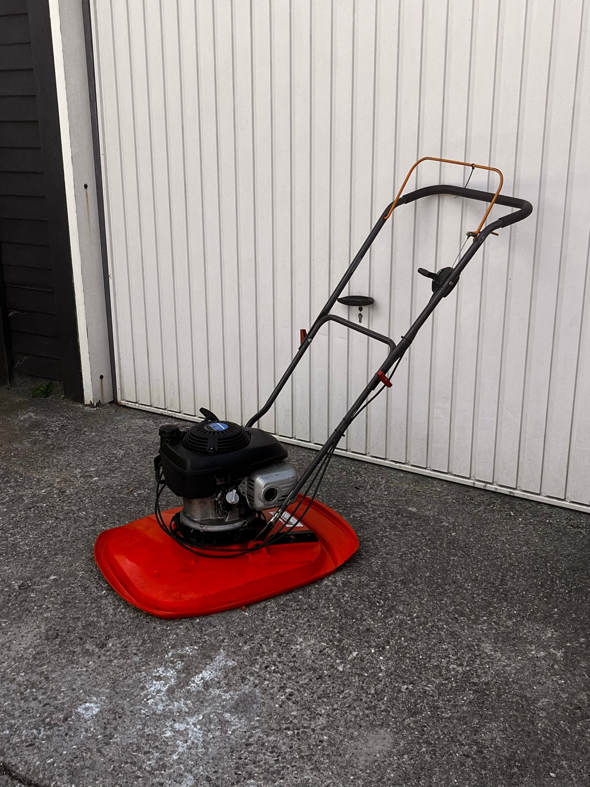 Flymo zweefmaaier honda 5.5pk, Gebruikt, Ophalen of Verzenden, Benzine-grasmaaier, 40 t/m 49 cm
