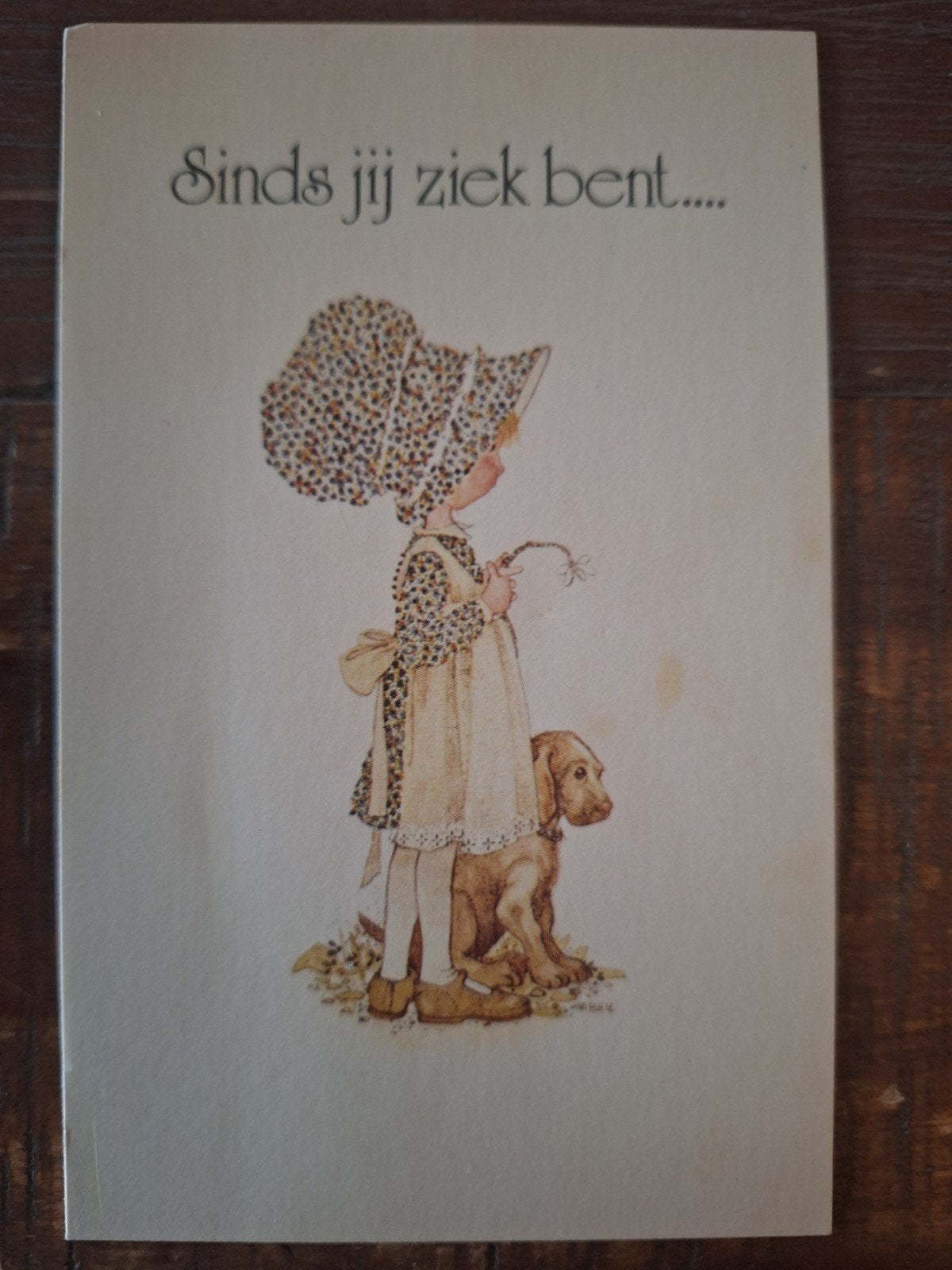 Vintage Ansichtkaart - Holly Hobbie, Ophalen of Verzenden, Gelopen, Kinderen