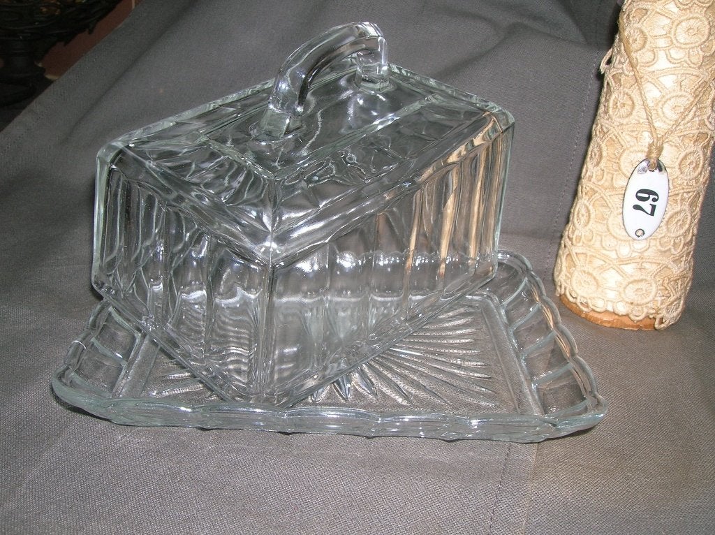 oude glazen kaasstolp, Ophalen of Verzenden