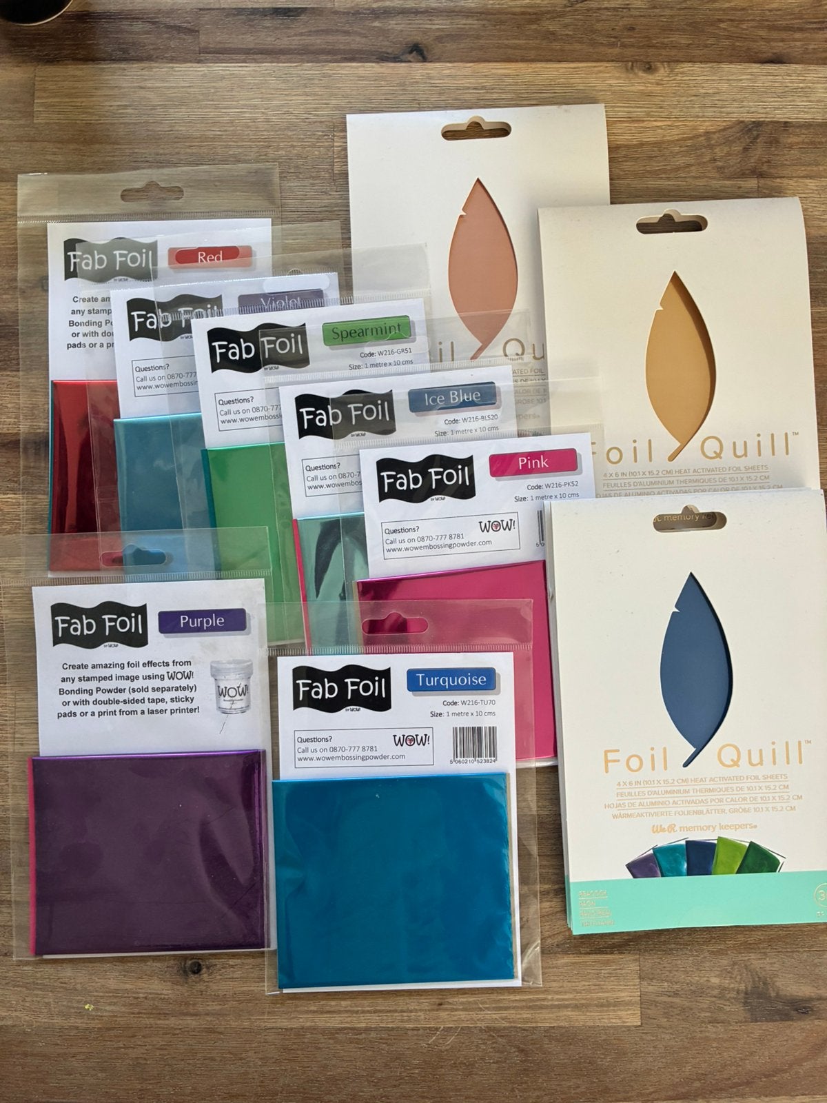 Hot foils  van wow en memory keepers, Hobby en Vrije tijd, Ophalen of Verzenden, Nieuw