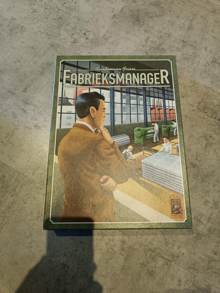 Fabrieksmanager bordspel - Friedemann Friese, Drie of vier spelers, Ophalen of Verzenden, Zo goed als nieuw, Friedemann Friese