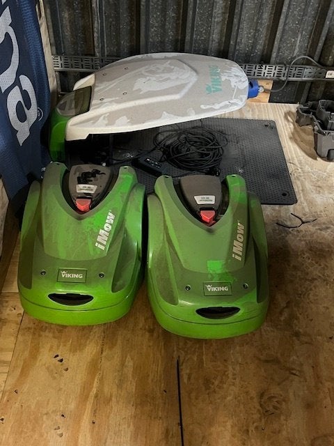 VIKING MI 422 I MOW, Ophalen, Gebruikt, Minder dan 30 cm, Accu-grasmaaier