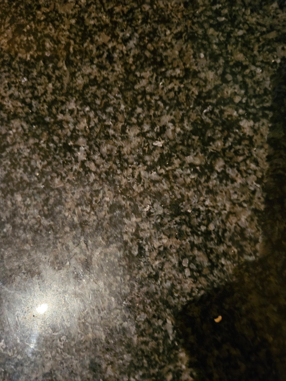 Donker granieten aanrechtblad, Ophalen, Zo goed als nieuw
