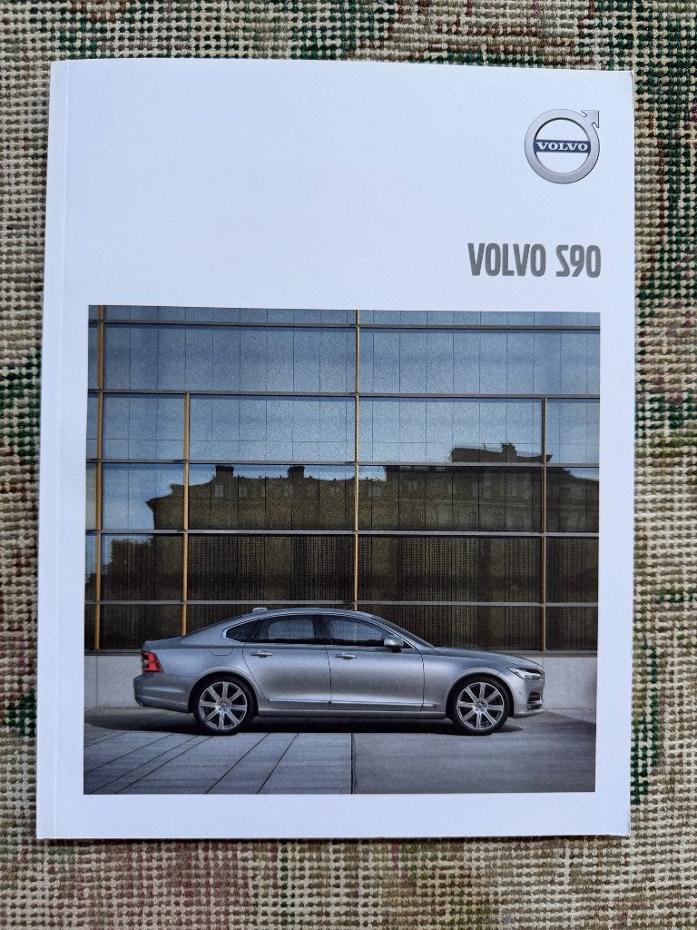 Dikke Nederlandse brochure folder Volvo S90 2018 nieuw!, Volvo, Nieuw, Volvo, Ophalen of Verzenden