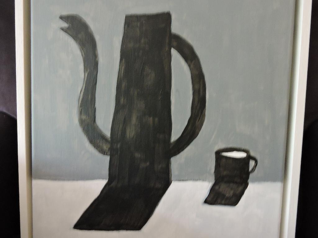 Klaas Gubbels Schilderij Verf op Linnen Stilleven Ingelijst, Antiek en Kunst, Kunst | Schilderijen | Modern, Verzenden