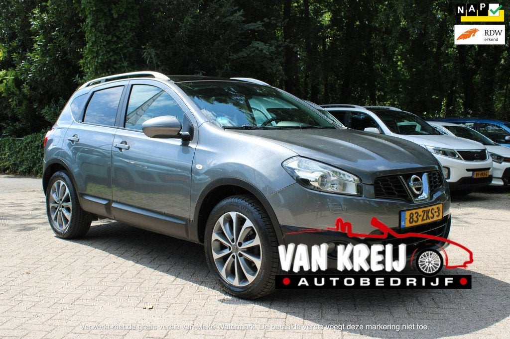 Nissan Qashqai 2.0 Tekna, Leder, panorama, Camera, Trekhaak,, Auto's, Nissan, Euro 5, Gebruikt, 4 cilinders, Met garantie (alle)