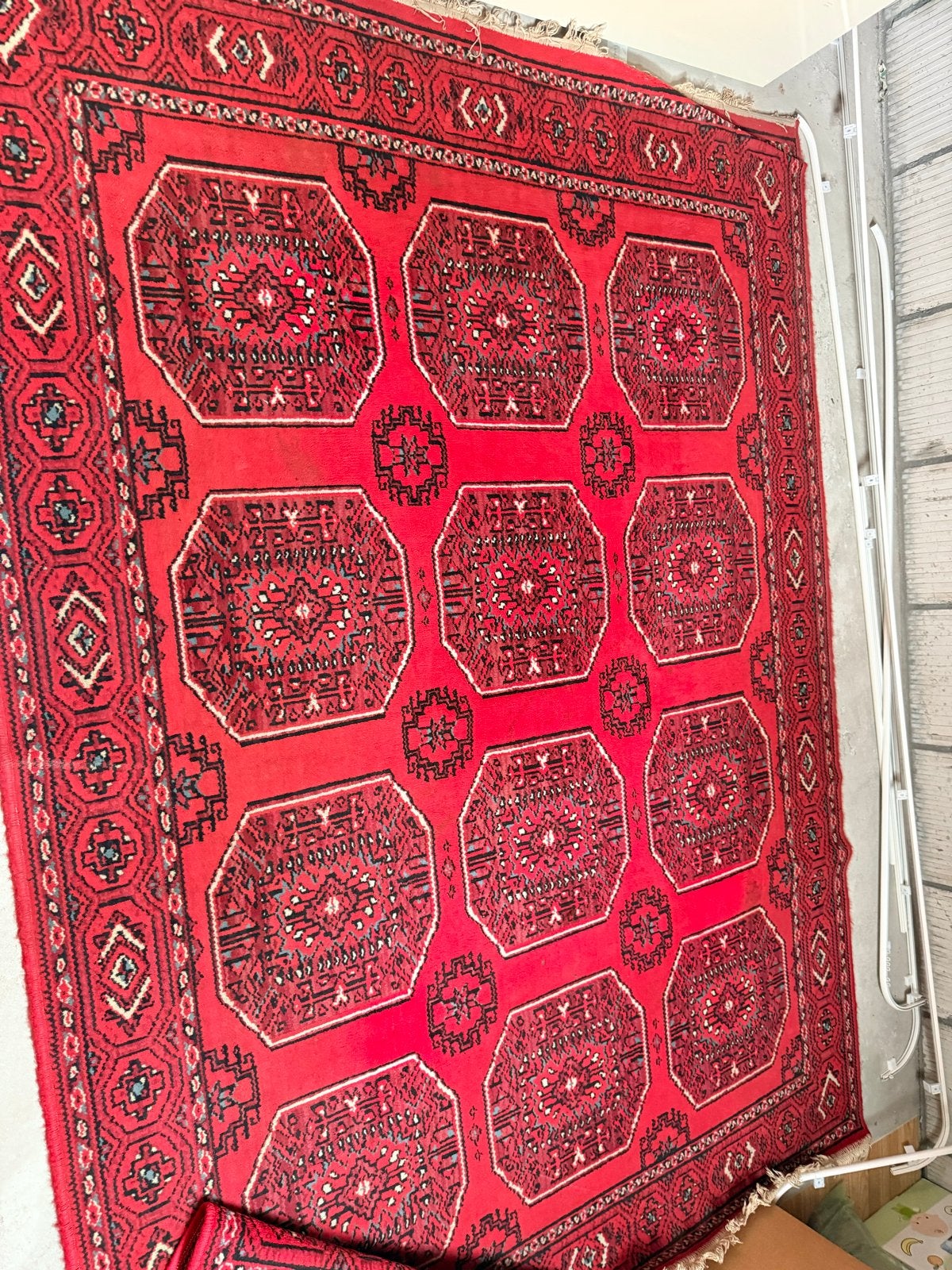 Perzisch tapijt vloerkleed, Ophalen, Gebruikt, 100 tot 150 cm, 200 cm of meer