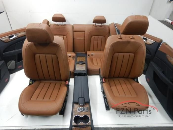Mercedes Benz CLS W218 Interieur Leder Satelbraun Stoelen, Auto-onderdelen, Ophalen of Verzenden, Gebruikt