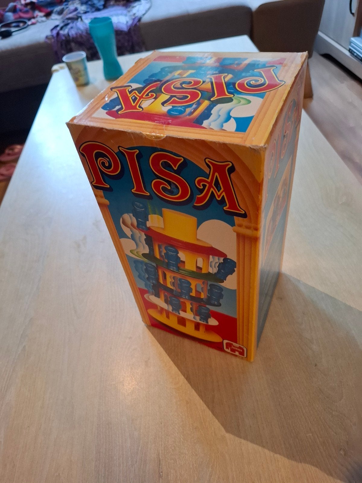 Pisa Toren Balansspel - Jumbo, Jumbo B.V., Postbus 333, 1500 AH Zaandam, Nederland, Ophalen of Verzenden, Drie of vier spelers