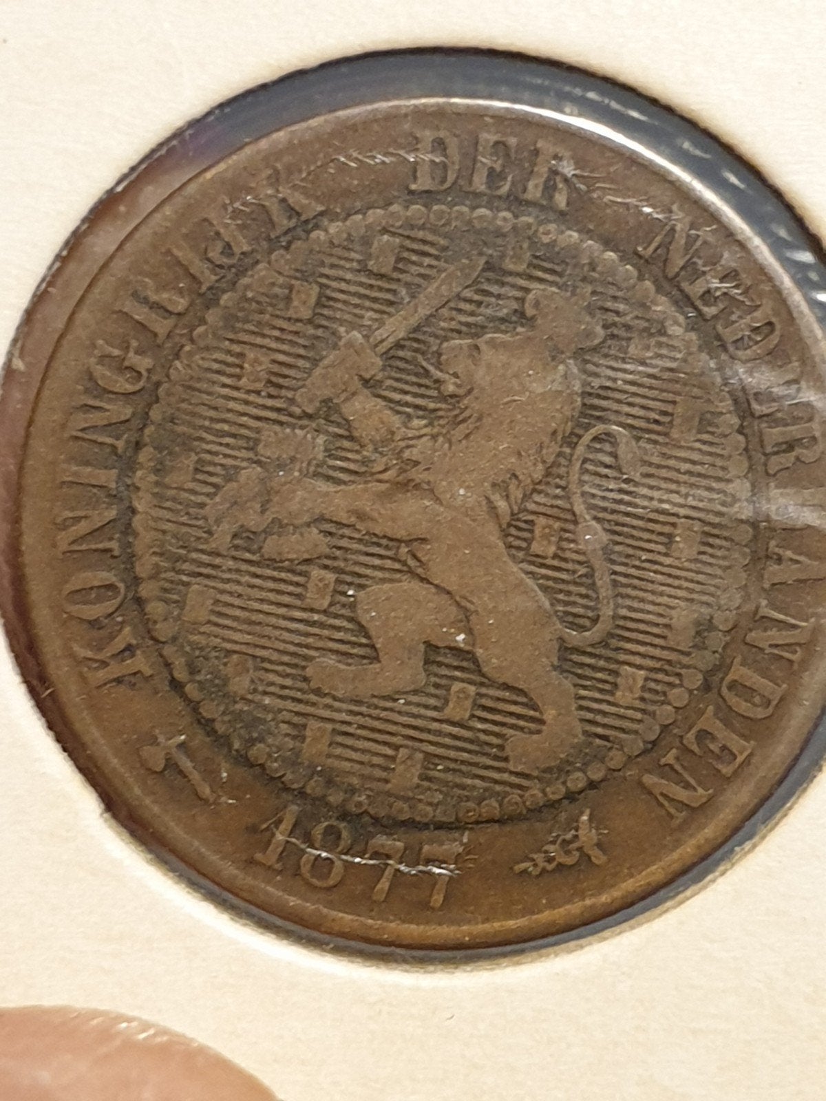 2.5 cent 1877 nr.5 (05), Ophalen of Verzenden, Koning Willem III