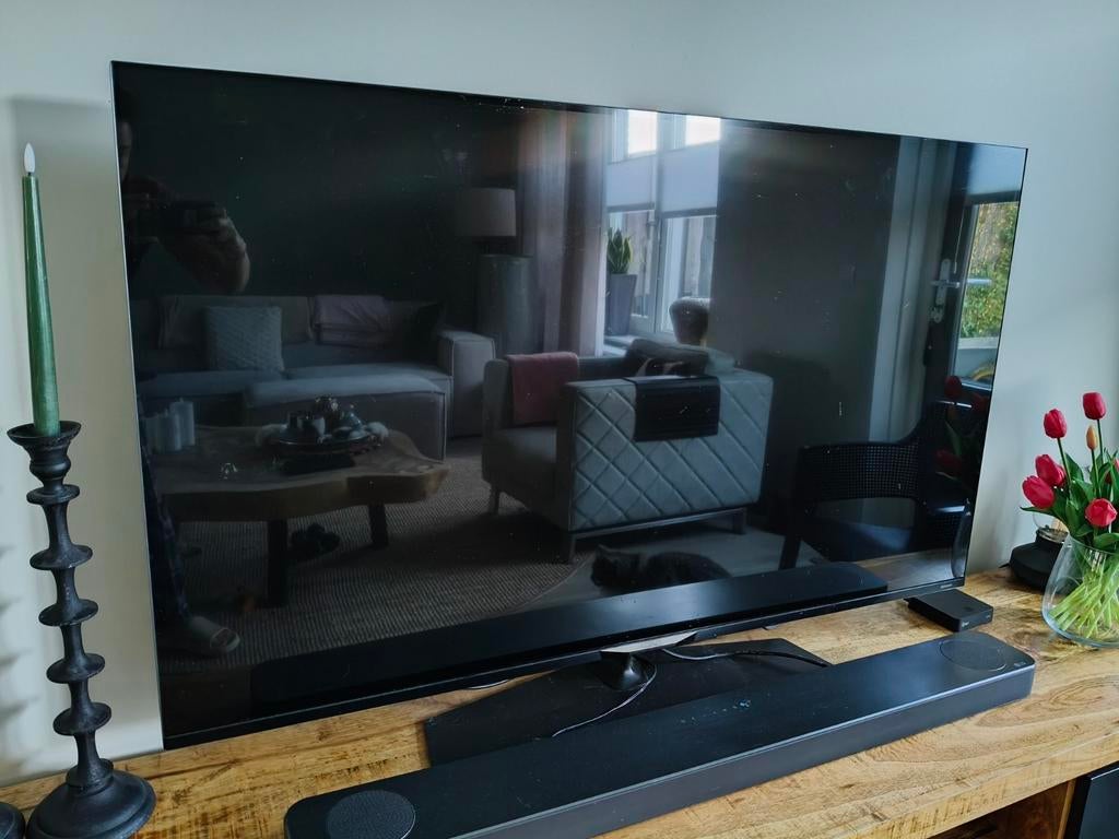Philips Ambilight 55 inch, Audio, Tv en Foto, Televisies, Ophalen, 100 cm of meer, 50 Hz, Philips