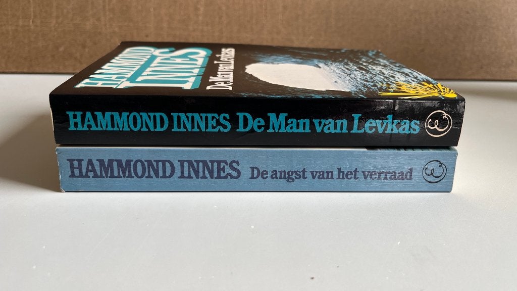 2 Hammond Innes boeken, Ophalen of Verzenden, Zo goed als nieuw, Populaire fictie