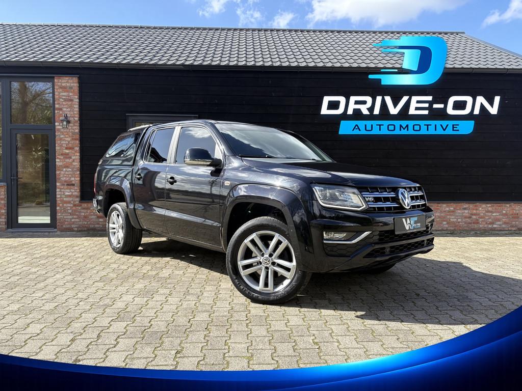 Volkswagen Amarok 3.0 V6 TDI 4Motion - 5 Persoons - Marge -, Auto's, Volkswagen, Gebruikt, Zwart, Zwart, Leder