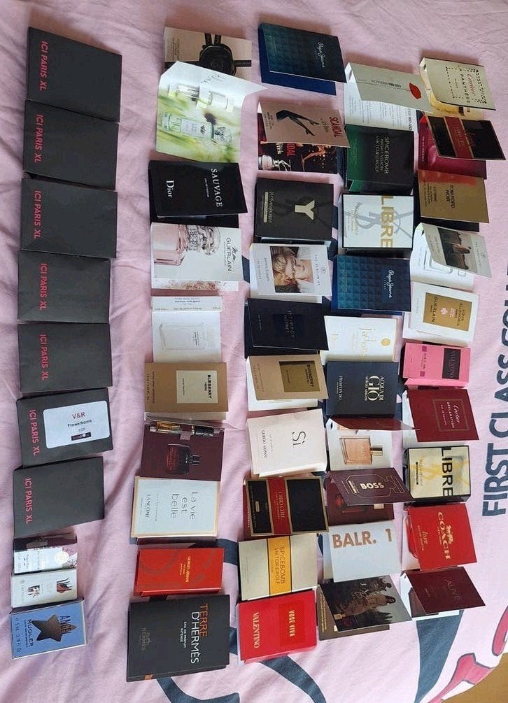 Grote collectie parfum samples (50), Sieraden, Tassen en Uiterlijk, Uiterlijk | Parfum, Ophalen of Verzenden, Nieuw