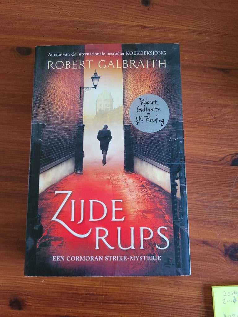 Zijderups, Robert Galbraith, Nederland, Ophalen, Gelezen
