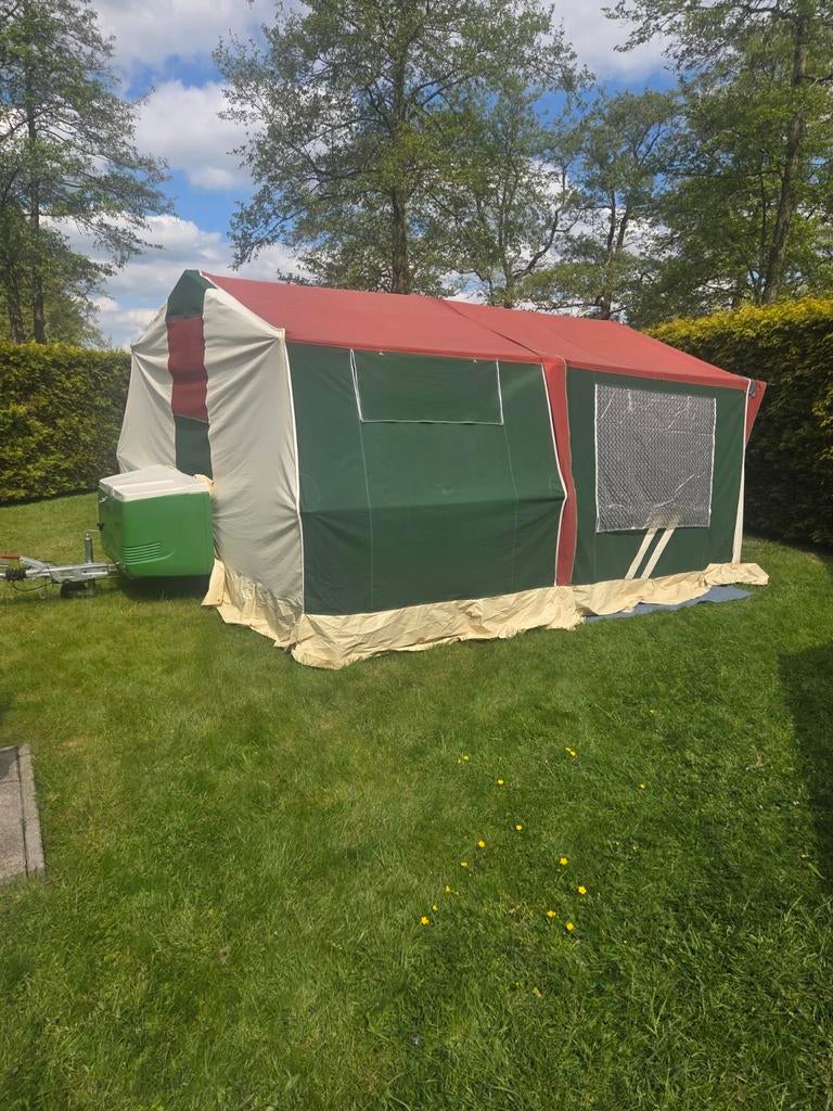 Mooie vouwwagen holi camp 4 persoons, Caravans en Kamperen, Vouwwagens, Ophalen of Verzenden
