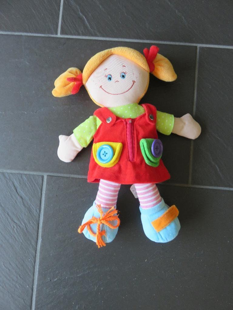 Small Foot lappenpop Chiara, leerpop, met diverse functies, Ophalen of Verzenden, Gebruikt, Ontdekken