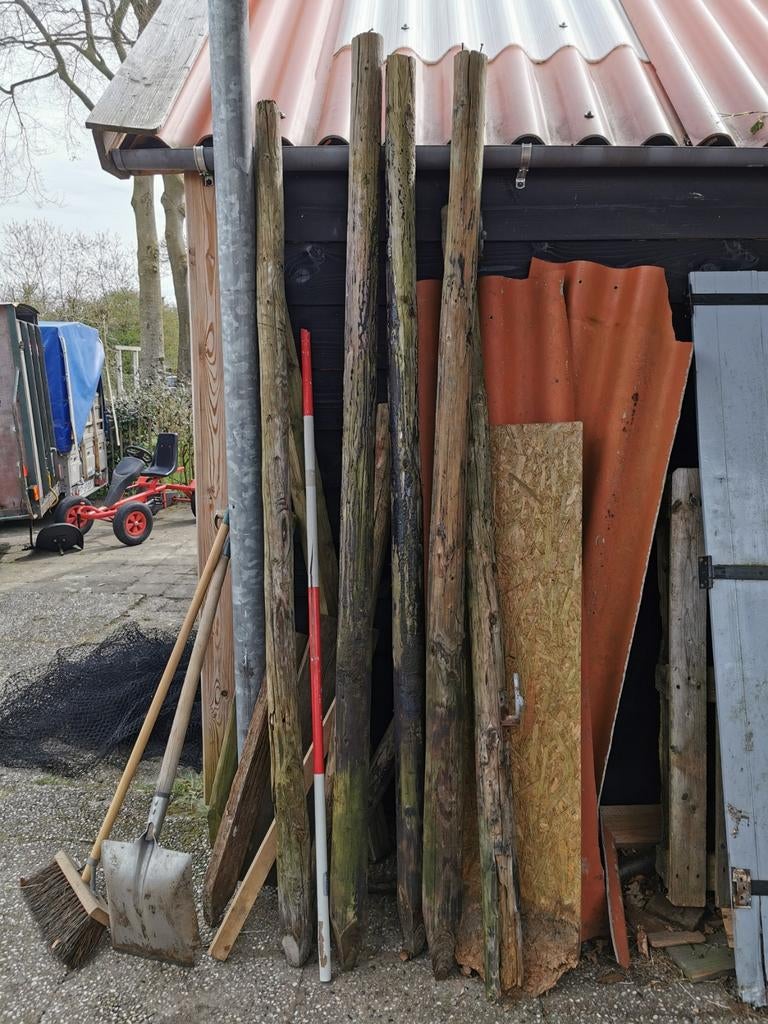 Weidepalen, Ophalen, Minder dan 180 cm, Palen