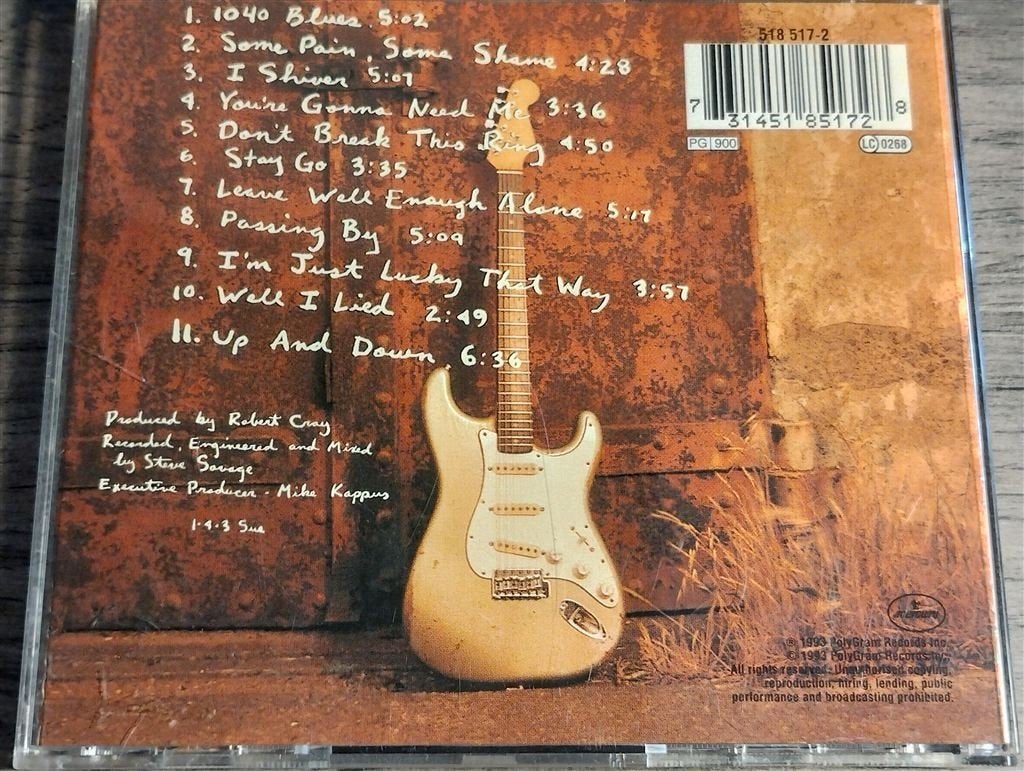 The Robert Cray Band ‎– Shame + A Sin, Ophalen of Verzenden, Zo goed als nieuw, Jazz