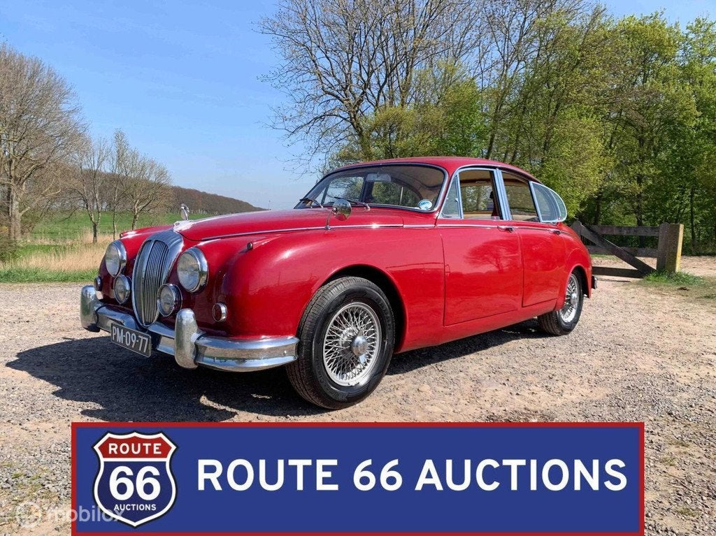 Daimler V8 | 1963 | Route 66 Auctions, Auto's, Oldtimers, Overige merken, Overige carrosserieën, Zwart, Bedrijf