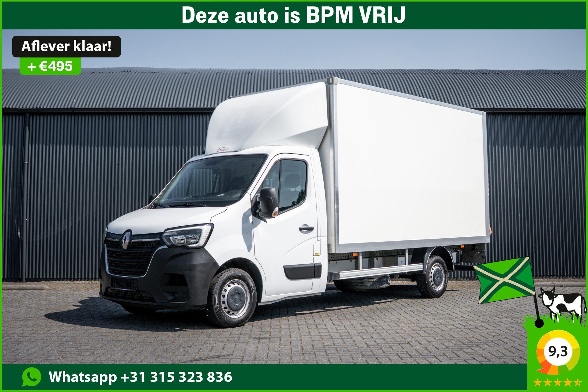 Renault Master 2.3dCi | Bakwagen met Laadklep | LED | Carpla, 145 pk, Gebruikt, 4 cilinders, Renault