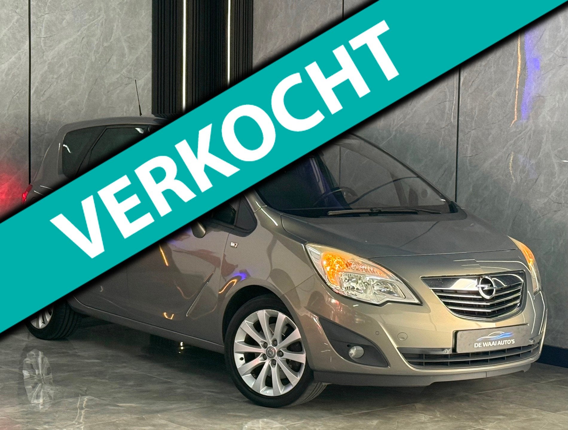 Opel Meriva 1.4 Turbo Cosmo |Parrot|Airco|Cruise|Stuurbed|Tr, Auto's, Opel, Voorwielaandrijving, Euro 5, 15 km/l, Gebruikt