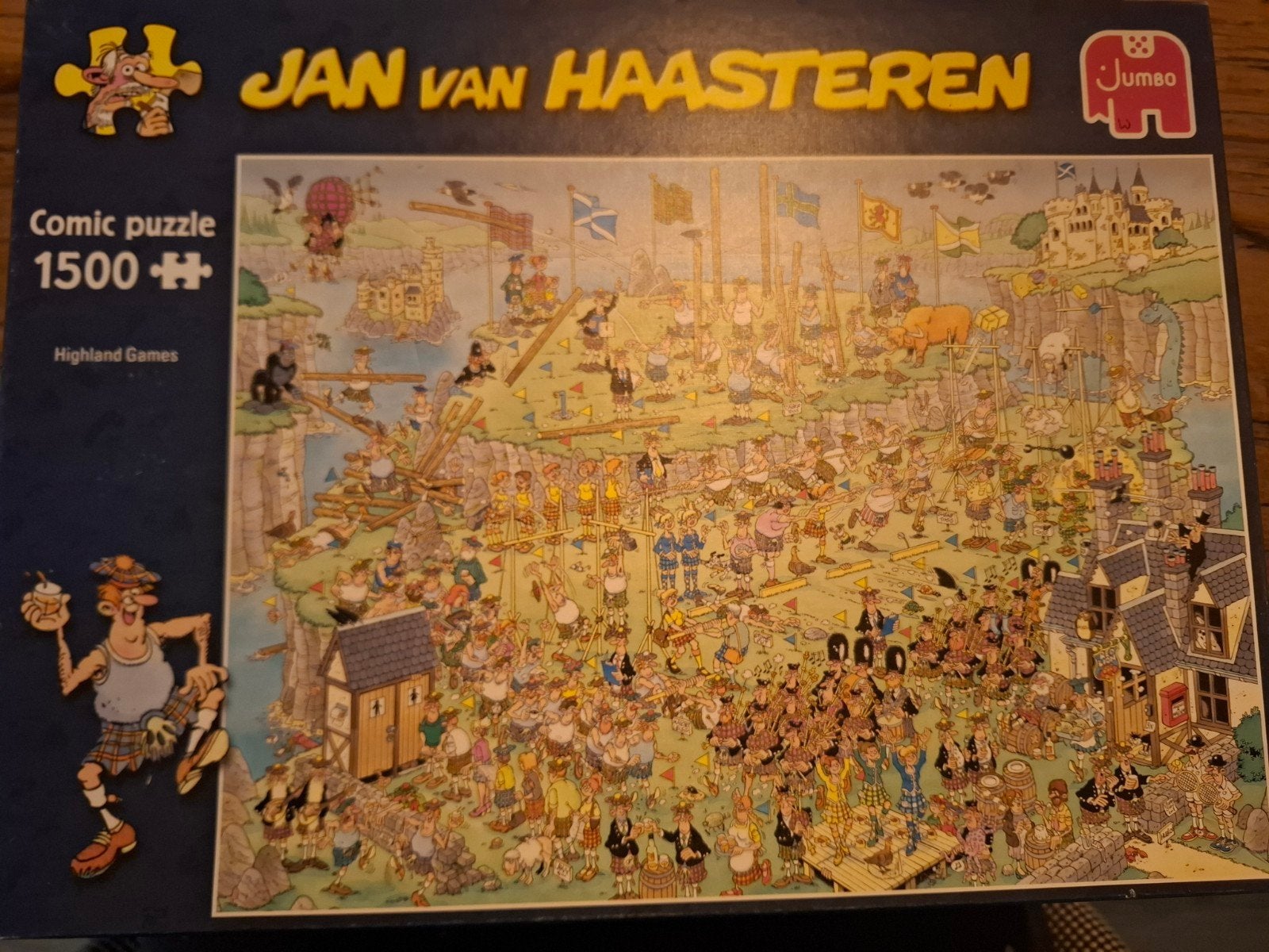 JAN van HAASTEREN puzzel Highland Games - 1500 stukjes