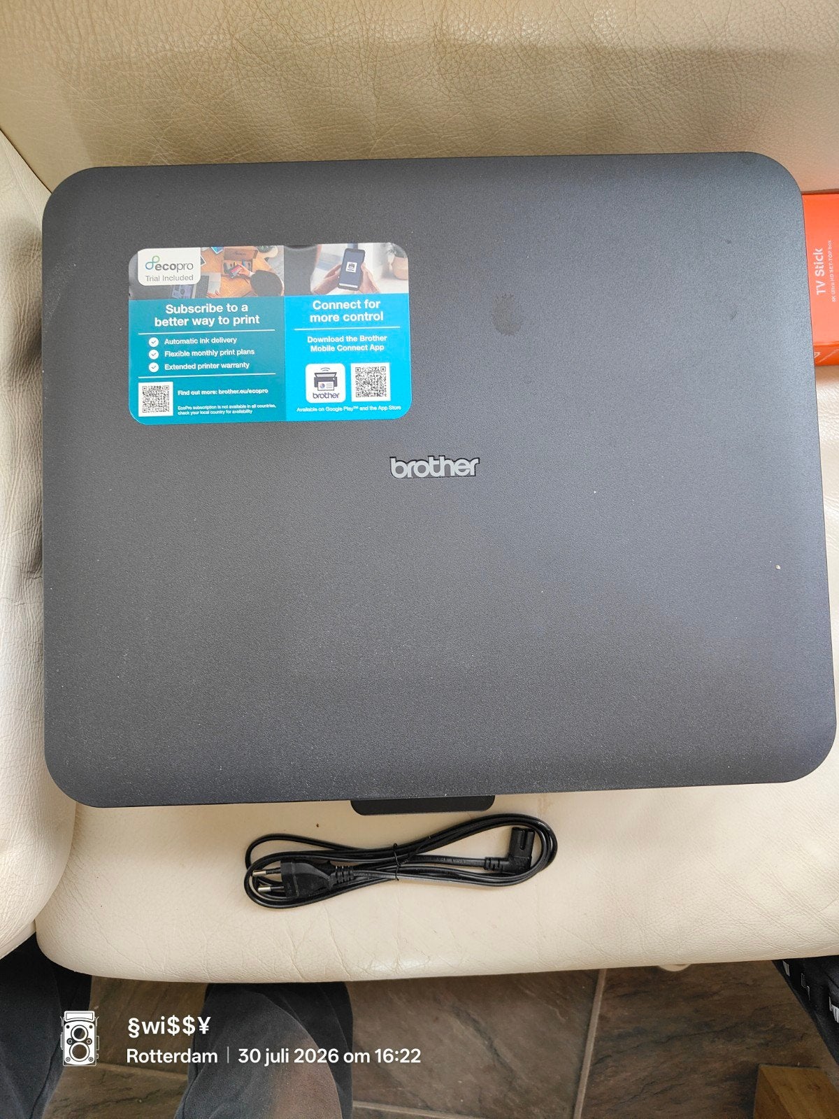 Brother DCP-J1310DW Printer - Zo goed als nieuw met inkt, Computers en Software, Printers, Ophalen of Verzenden, Zo goed als nieuw