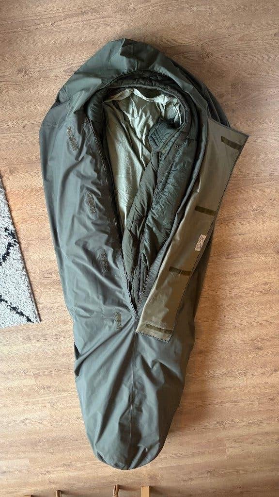 3-delige Militaire slaapzak M90 + compressiezak, Verzenden, Gebruikt