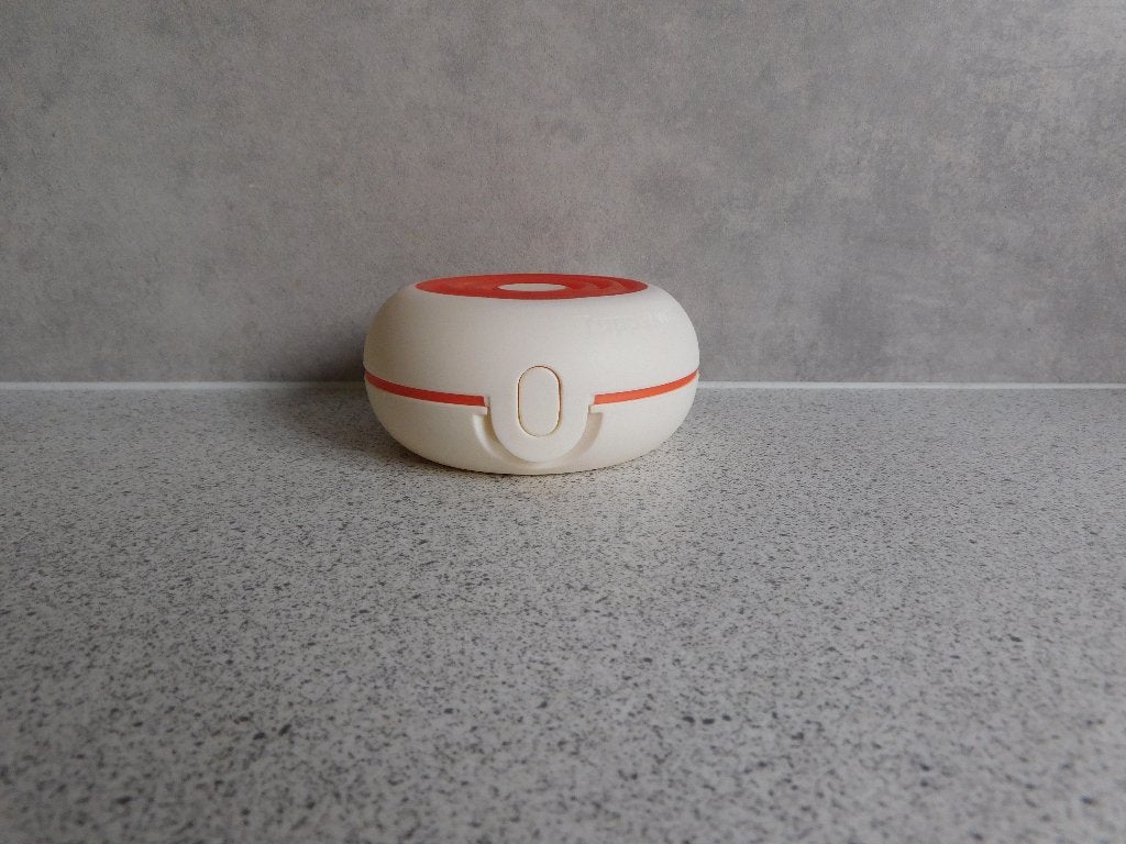 Tupperware Smartbox 150 ml Crème Oranje, Gebruikt, 150 ml, Bewaardoos, Met deksel