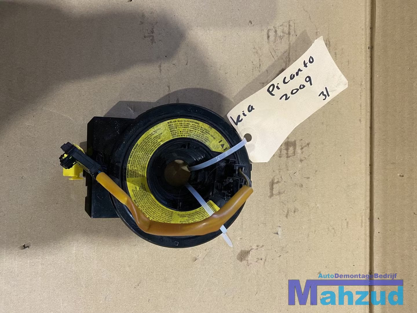 KIA PICANTO 1 Sleepring Airbagring A14Y967734, Heolleung-ro 12
06797  Seoul, Ophalen of Verzenden, Info@kia.com, Kia Corporation