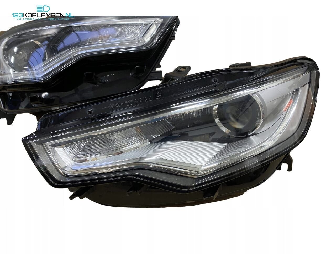 Audi A6 C7 4G Bi Xenon koplamp koplampen links rechts, Ophalen, Gebruikt, -, -