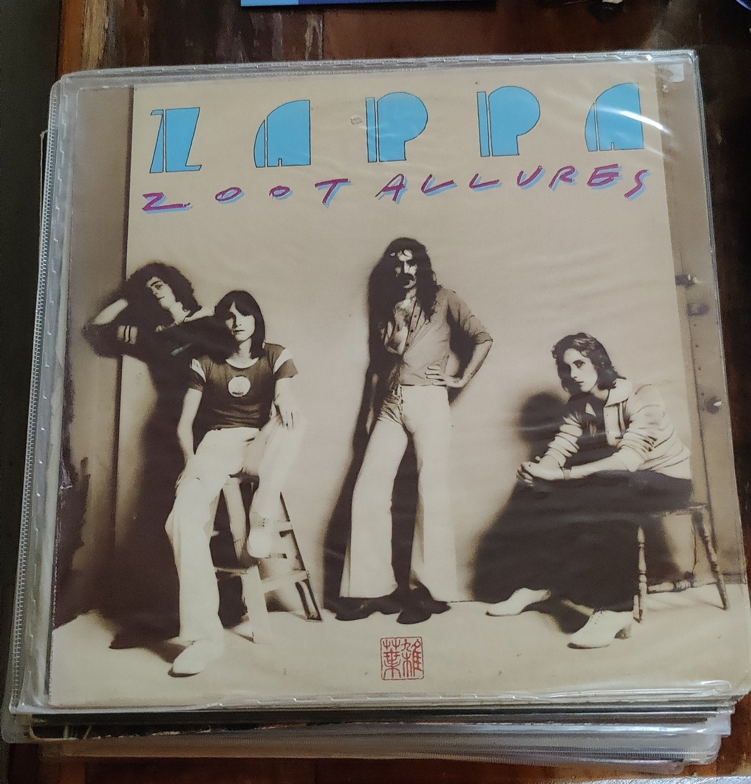 LP: Frank Zappa - Zoot Allures (Gebruikt), LP, Ophalen of Verzenden, 12 inch, Inclusief binnenhoes