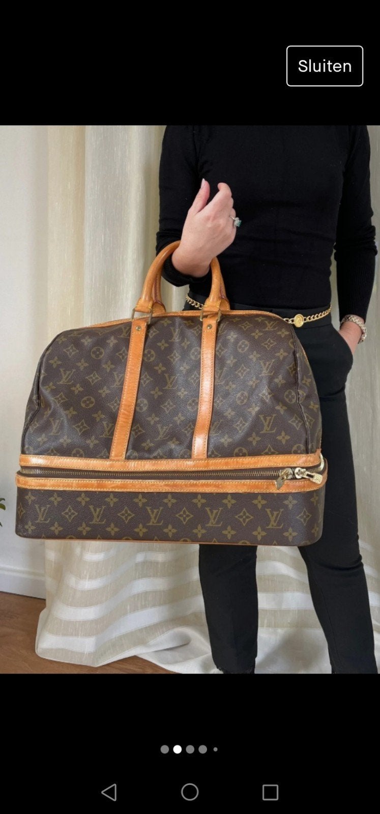 Louis Vuitton weekend reiskoffer/tas, Sieraden, Tassen en Uiterlijk, Tassen | Reistassen en Weekendtassen, 40 tot 60 cm, 30 cm of meer