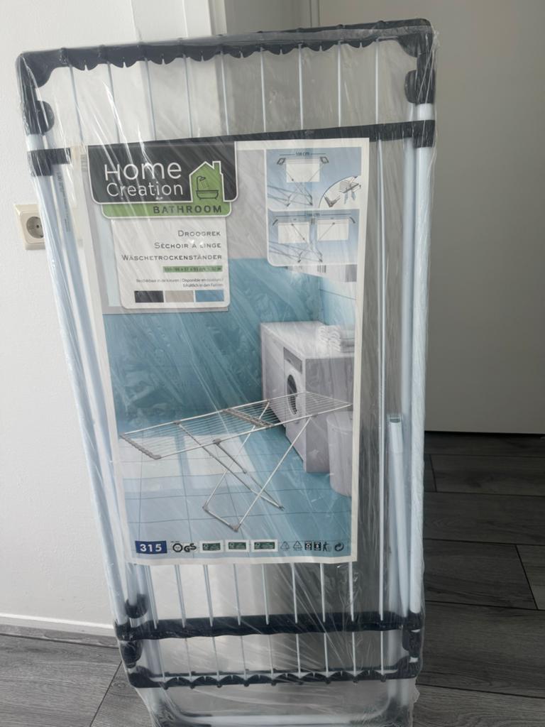 Nieuw Home Creation Droogrek - 108-186 x 57 x 93 cm, Ophalen of Verzenden, Nieuw