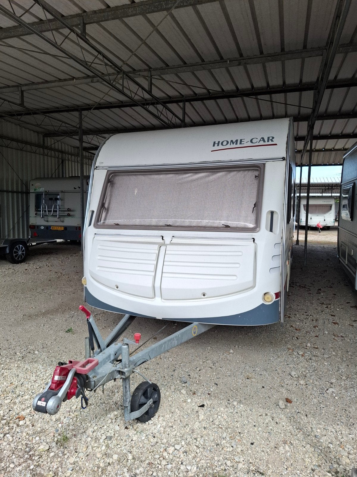 Home-car Rally 45 Caravan, Caravans en Kamperen, Caravans, Vast bed, Home-car, Rondzit, Luifel