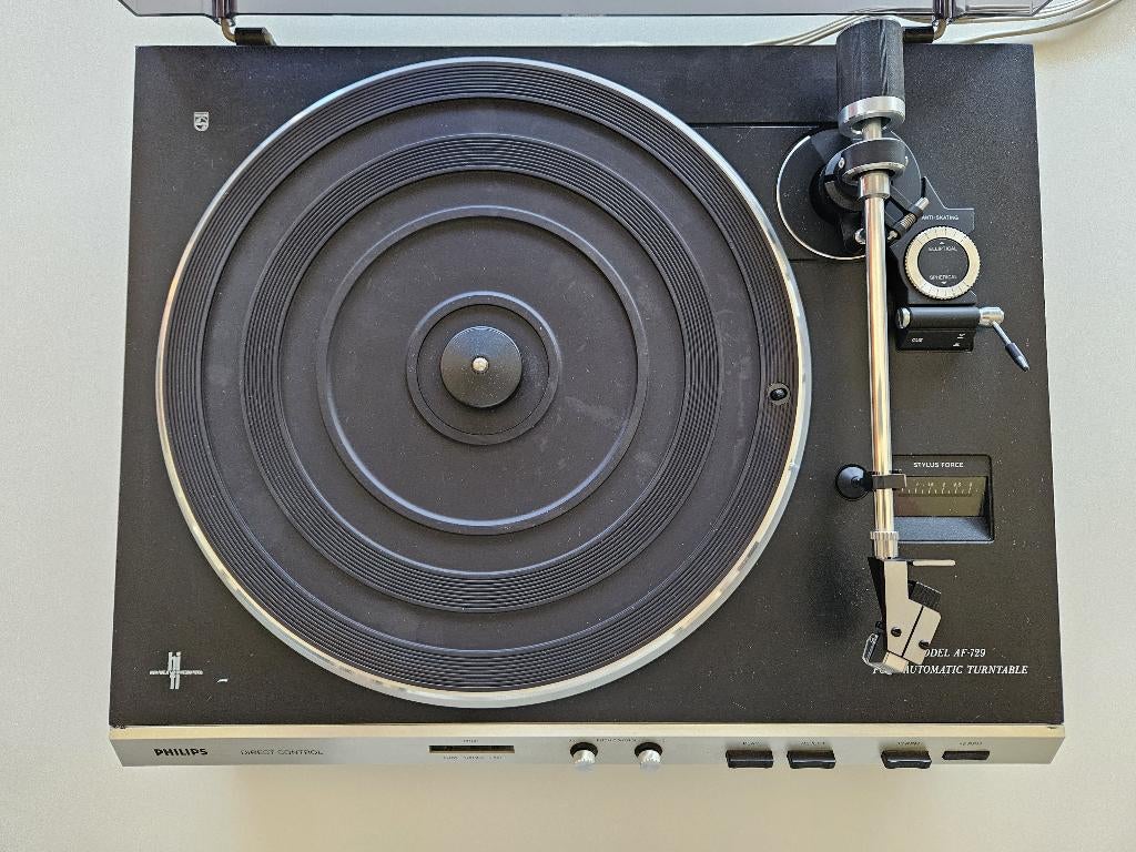 Philips AF-729 platenspeler, Audio, Tv en Foto, Platenspelers, Ophalen, Gebruikt, Philips