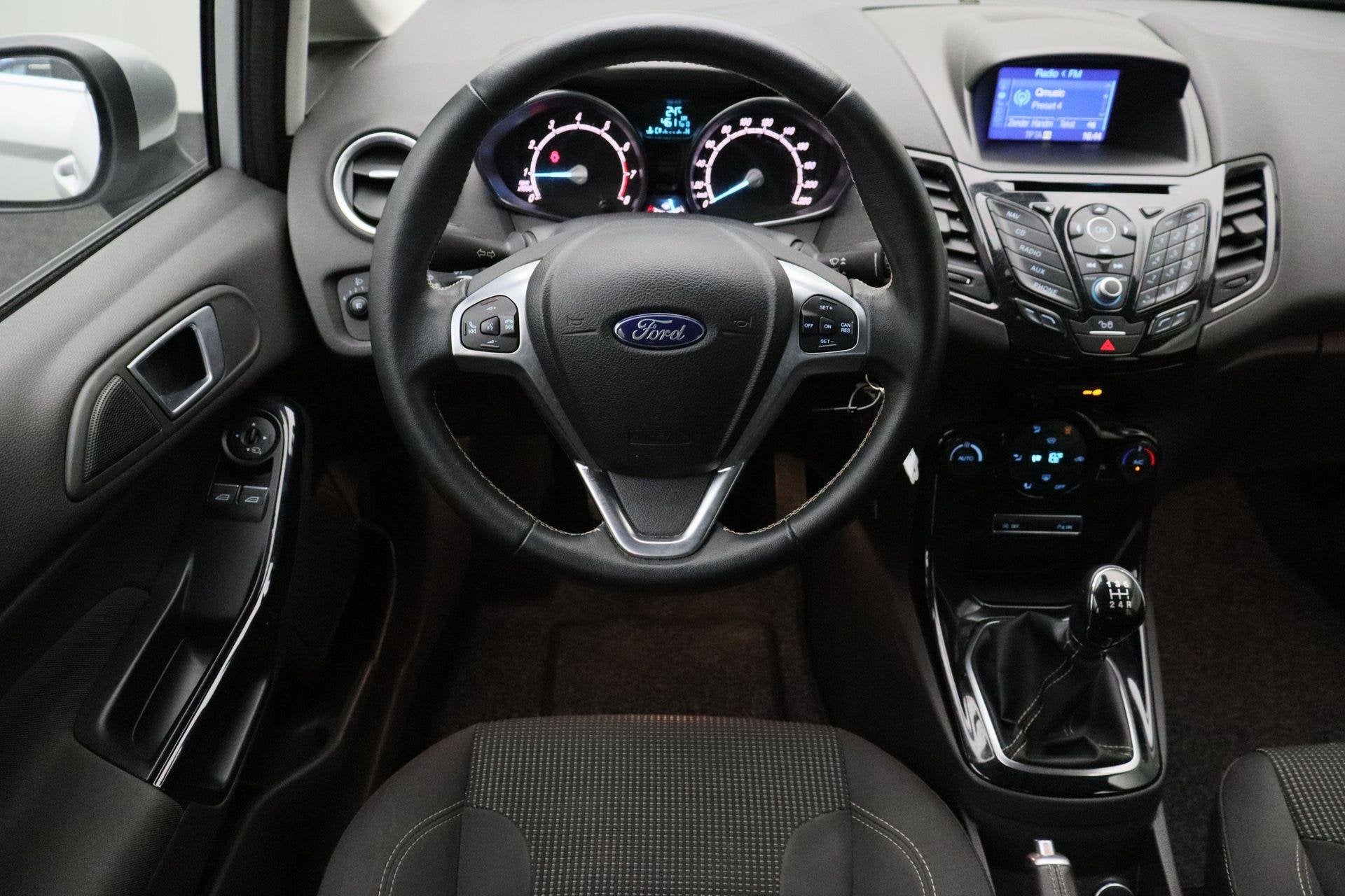 Ford Fiesta 1.0 EcoBoost Titanium 2017 | Airco | Navigatie |, Auto's, Voorwielaandrijving, Euro 6, 23 km/l, Bedrijf