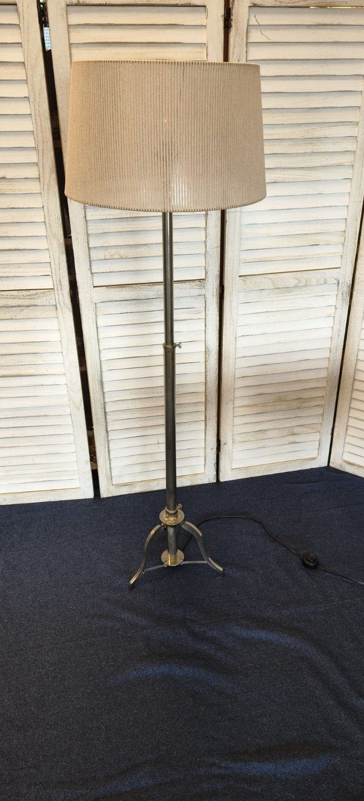 verstelbare vloerlamp Vintage staande lamp met kap, Ophalen, Gebruikt, Nvt, 150 tot 200 cm